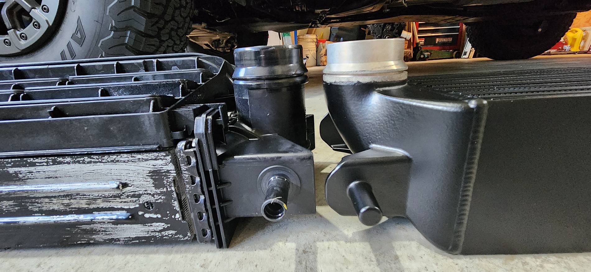 Ford Bronco Charge Pipe + Intercooler Mods 20241015_145947