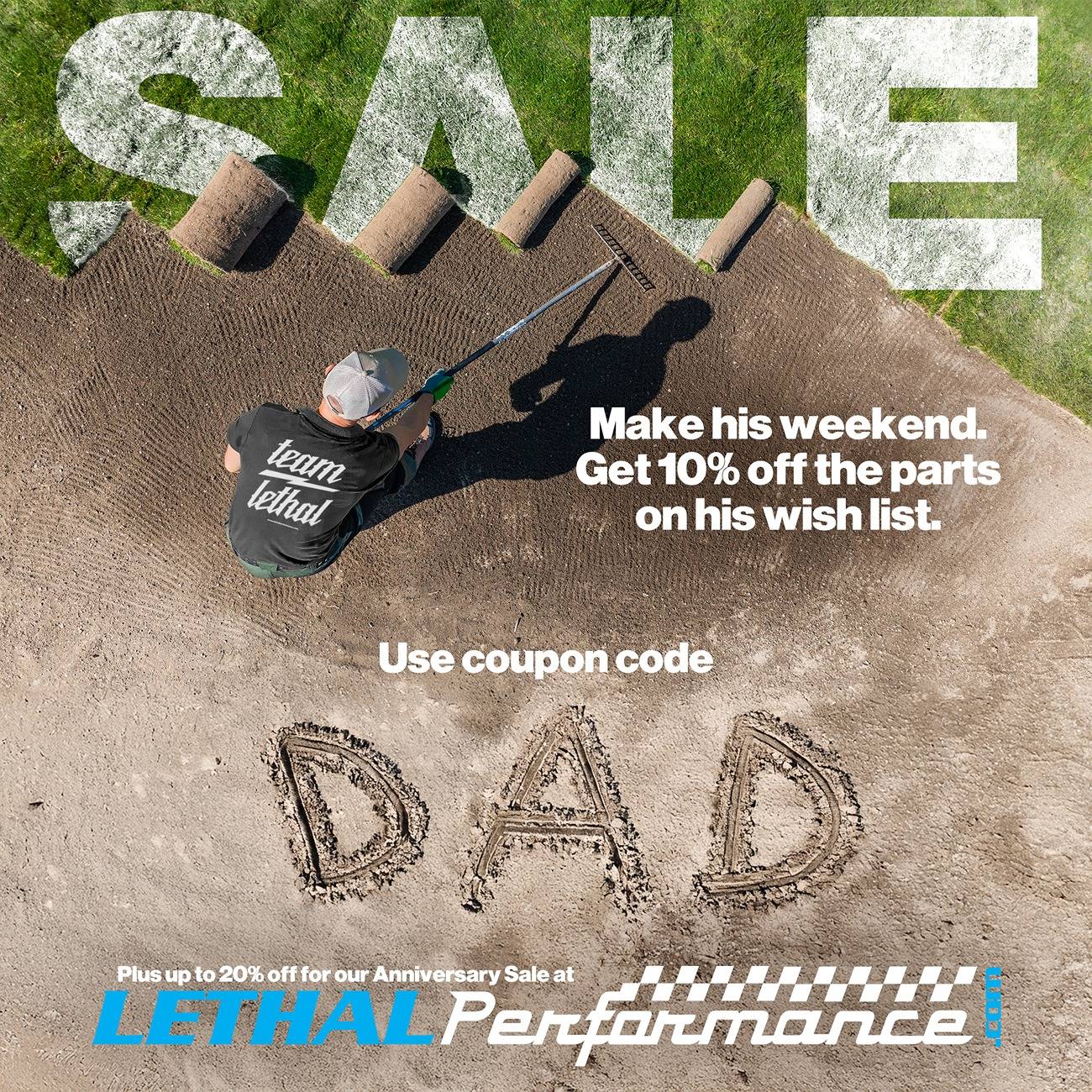 Ford Bronco Father's Day SALE here at Lethal Performance! dadsday1