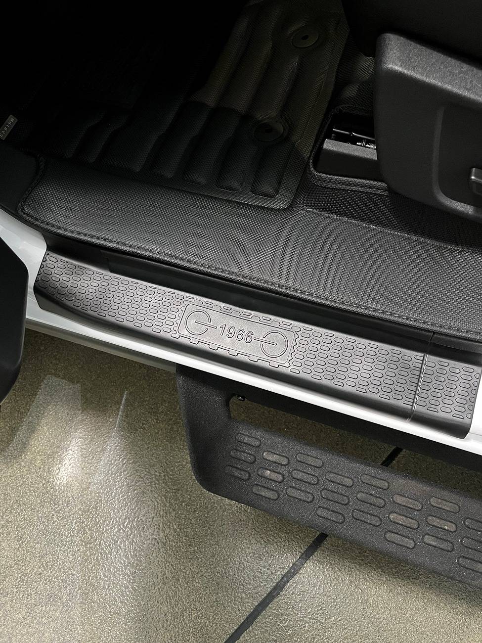 Ford Bronco Doors sill protection 06Sept - Phantom Mats & Suparee Door Sill Protectors 3b