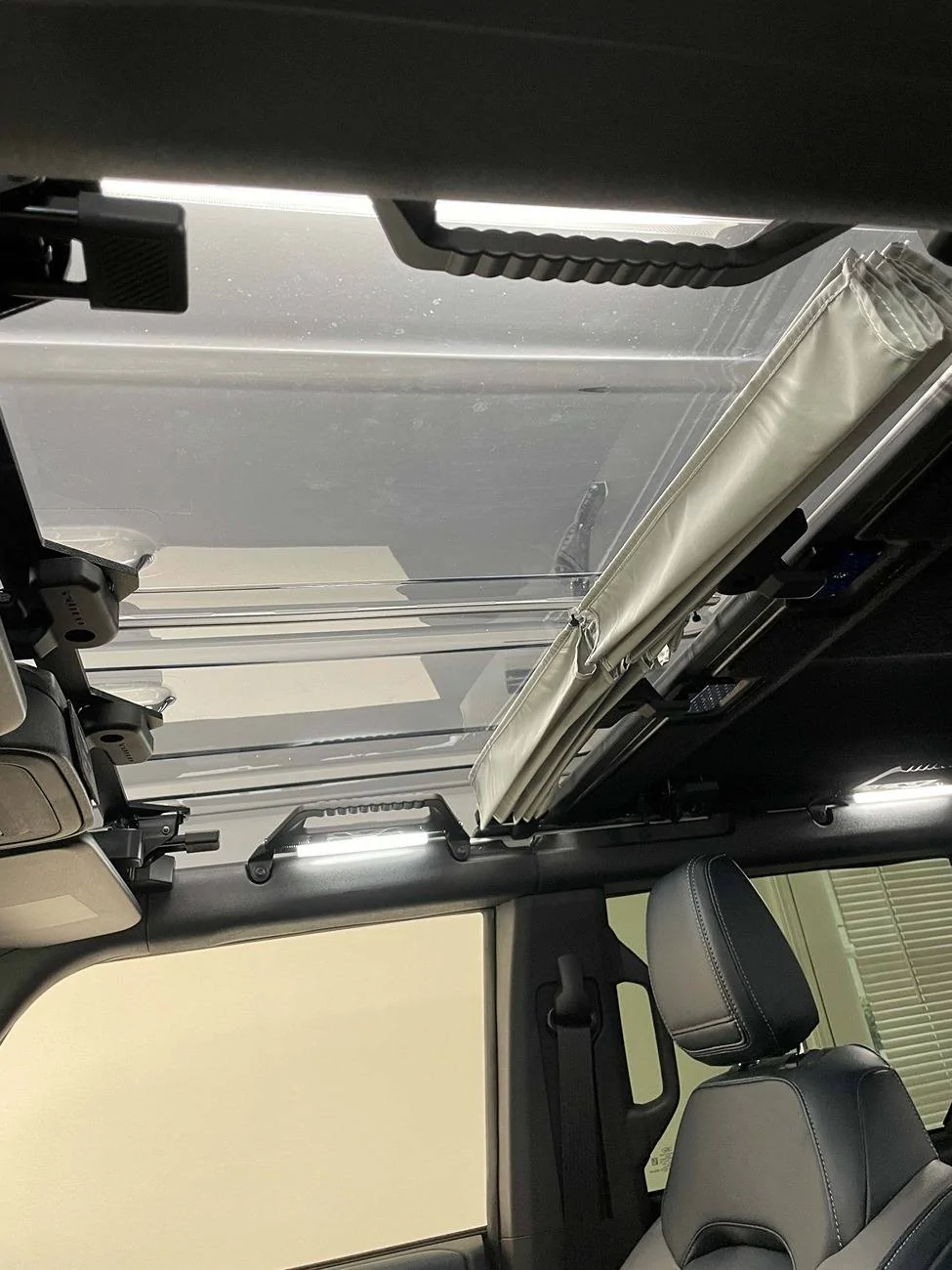 Ford Bronco Sunshade for PUTCO ELEMENT SKY VIEW Top IMG_6823 resized