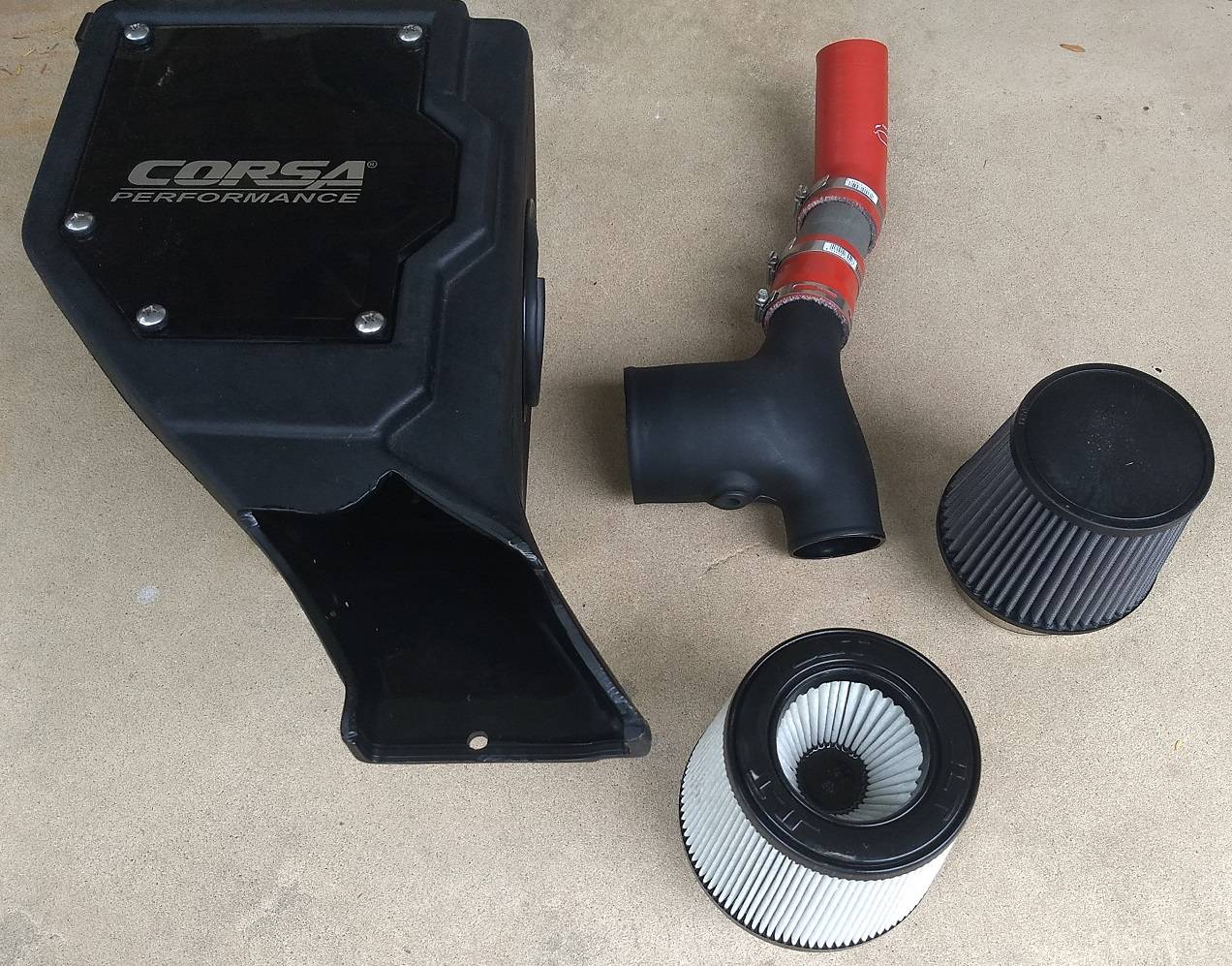 Ford Bronco Corsa intake for 2.7 $150 corsa27_2