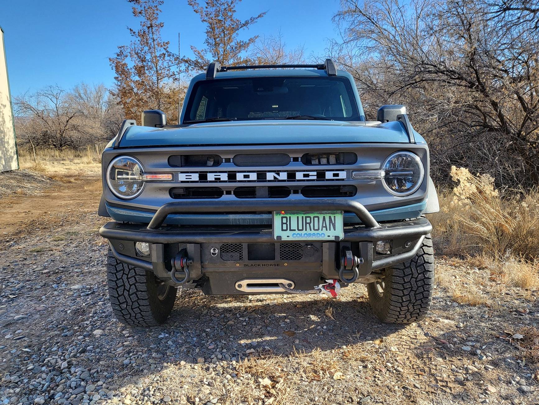 Ford Bronco Barricade Tubular Bumper and a Few Other Mods Done Today 20240101_142448