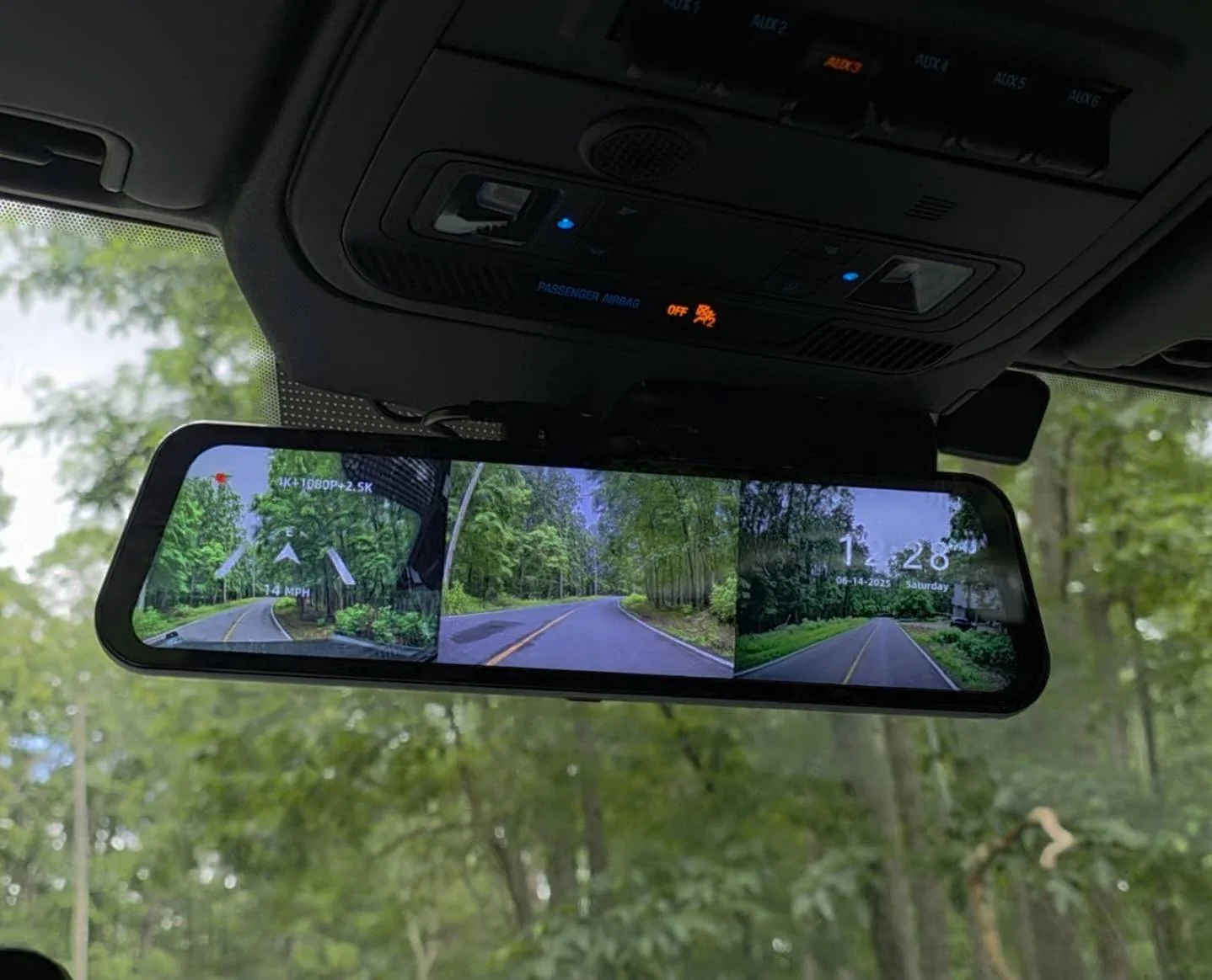 Ford Bronco Wolfbox G900 Tri Pro Mirror Dash Cam - Install & Review: Is The Front Bumper 3rd Camera Worth It? Screenshot_20250615_234357_Gallery