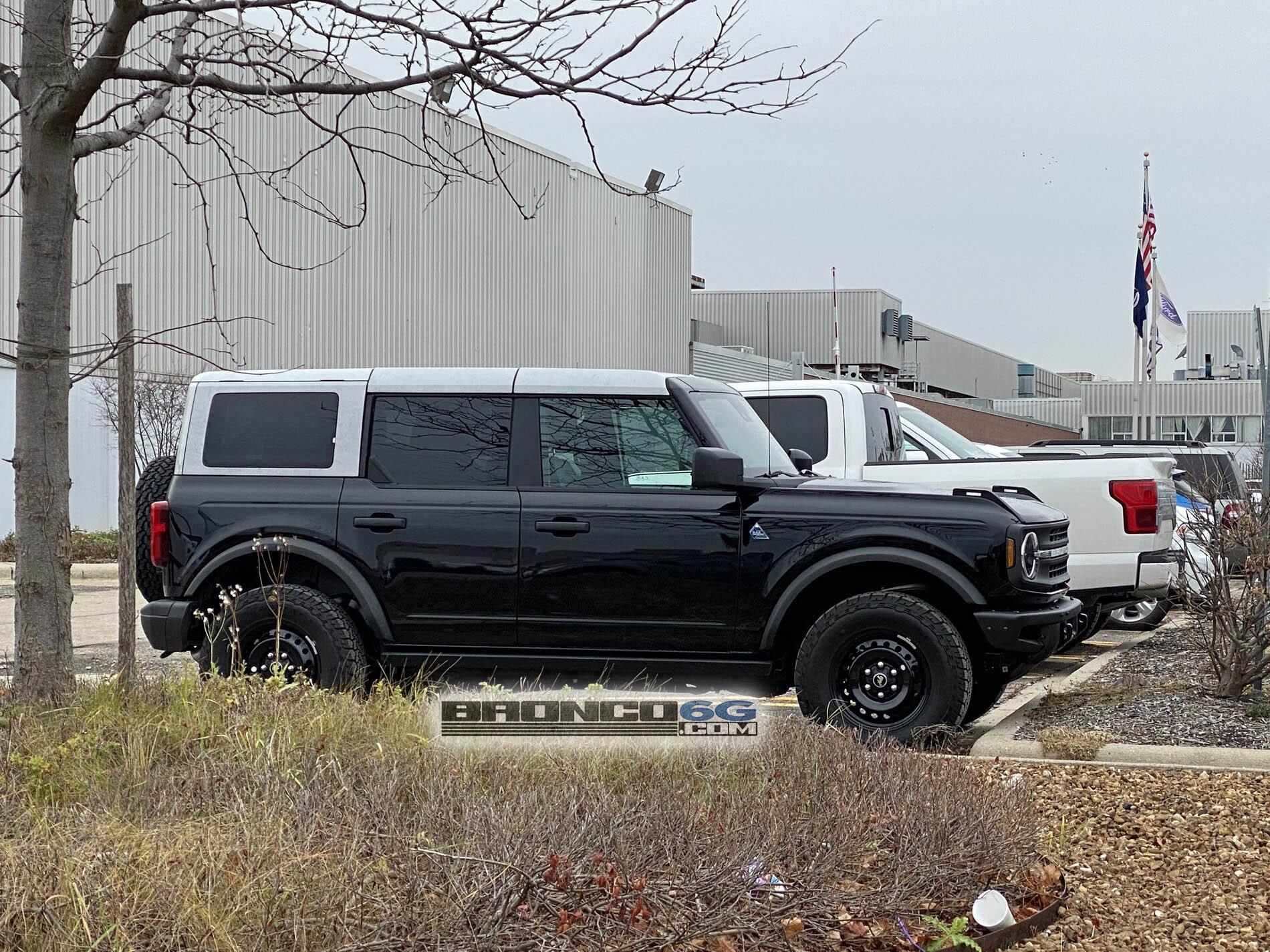 Ford Bronco Ultimate Black Diamond Non-Sasquatch pics thread Black Diamond Bronco with steel wheels 10