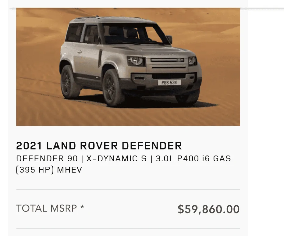 Ford Bronco Defender 90 vs Bronco 2 door Screenshot_20201229-151142~2