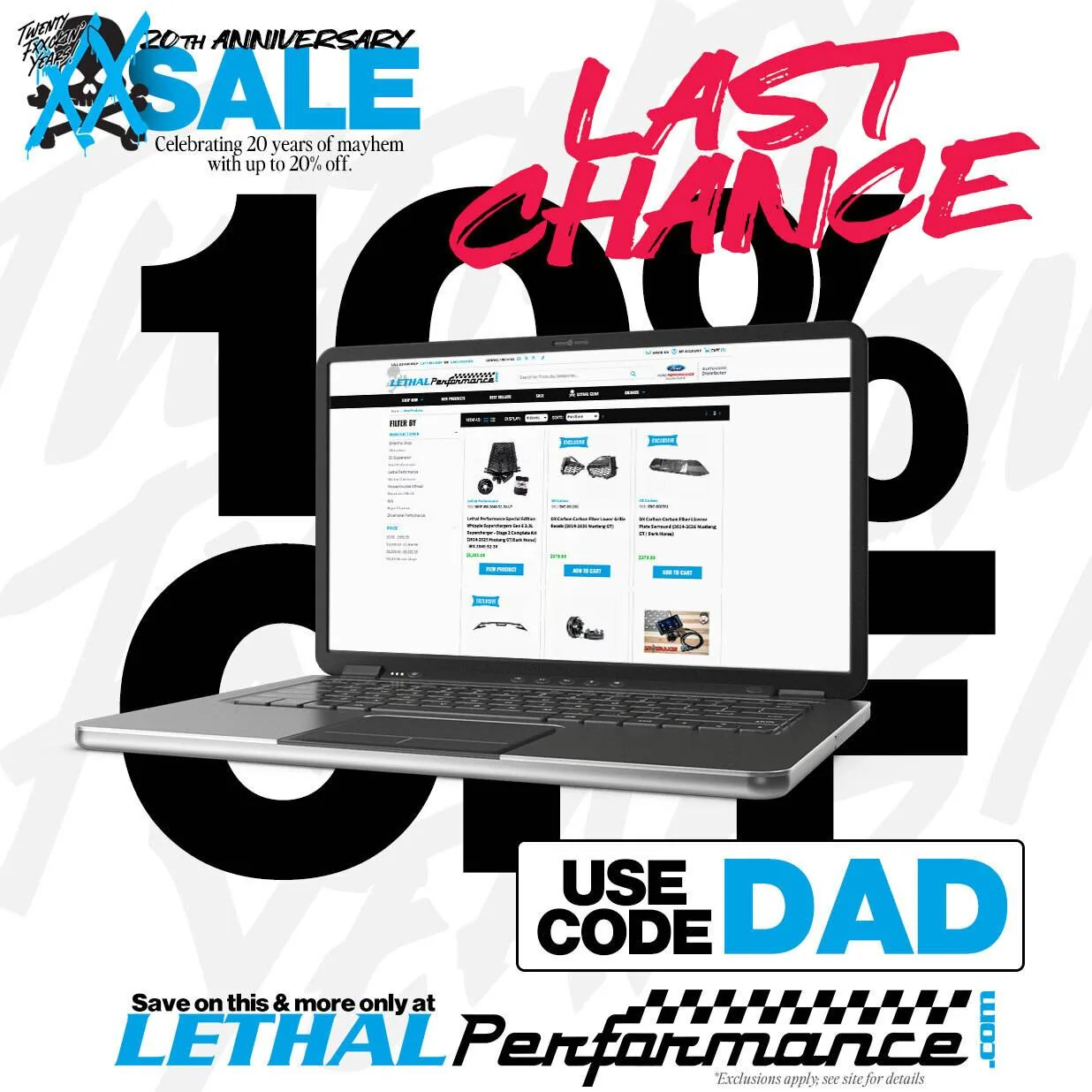 Ford Bronco Father's Day SALE here at Lethal Performance! LastChance_Sitewide (1)