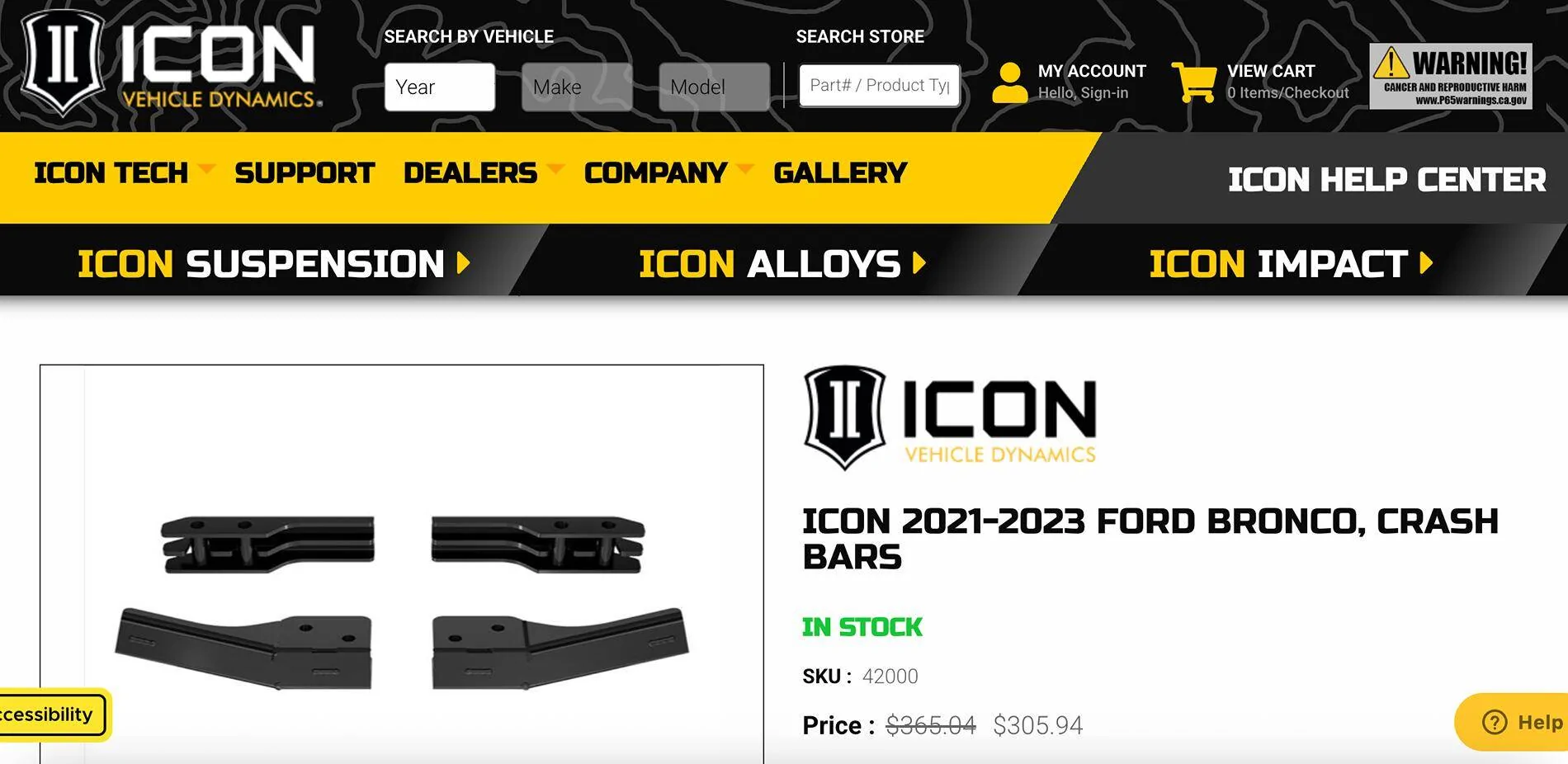 Ford Bronco ICON High Clearance Crash Bar Kit Screenshot 2025-06-16 at 7.55.59 PM
