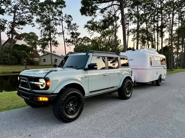 Ford Bronco Tune for towing a camper trailer leavin