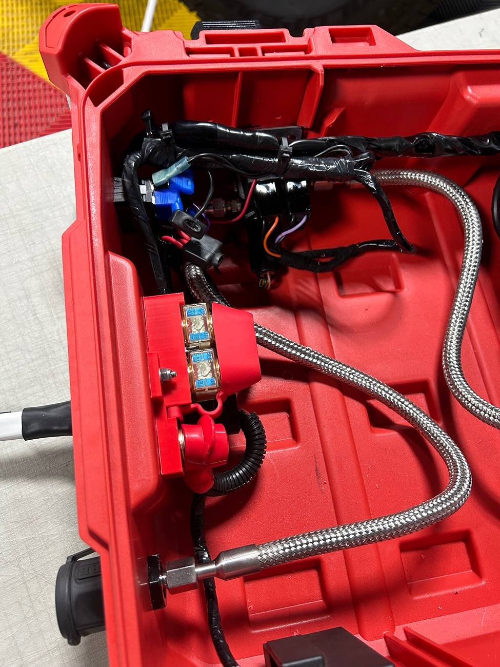 Ford Bronco Portable ARB Air Compressor solution in Milwaukee Packout IMG_2857