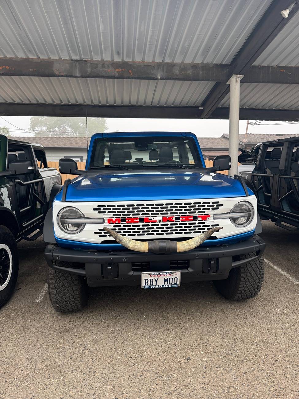 Ford Bronco Broncows in the corral, Solvang CA IMG_1806.JPG