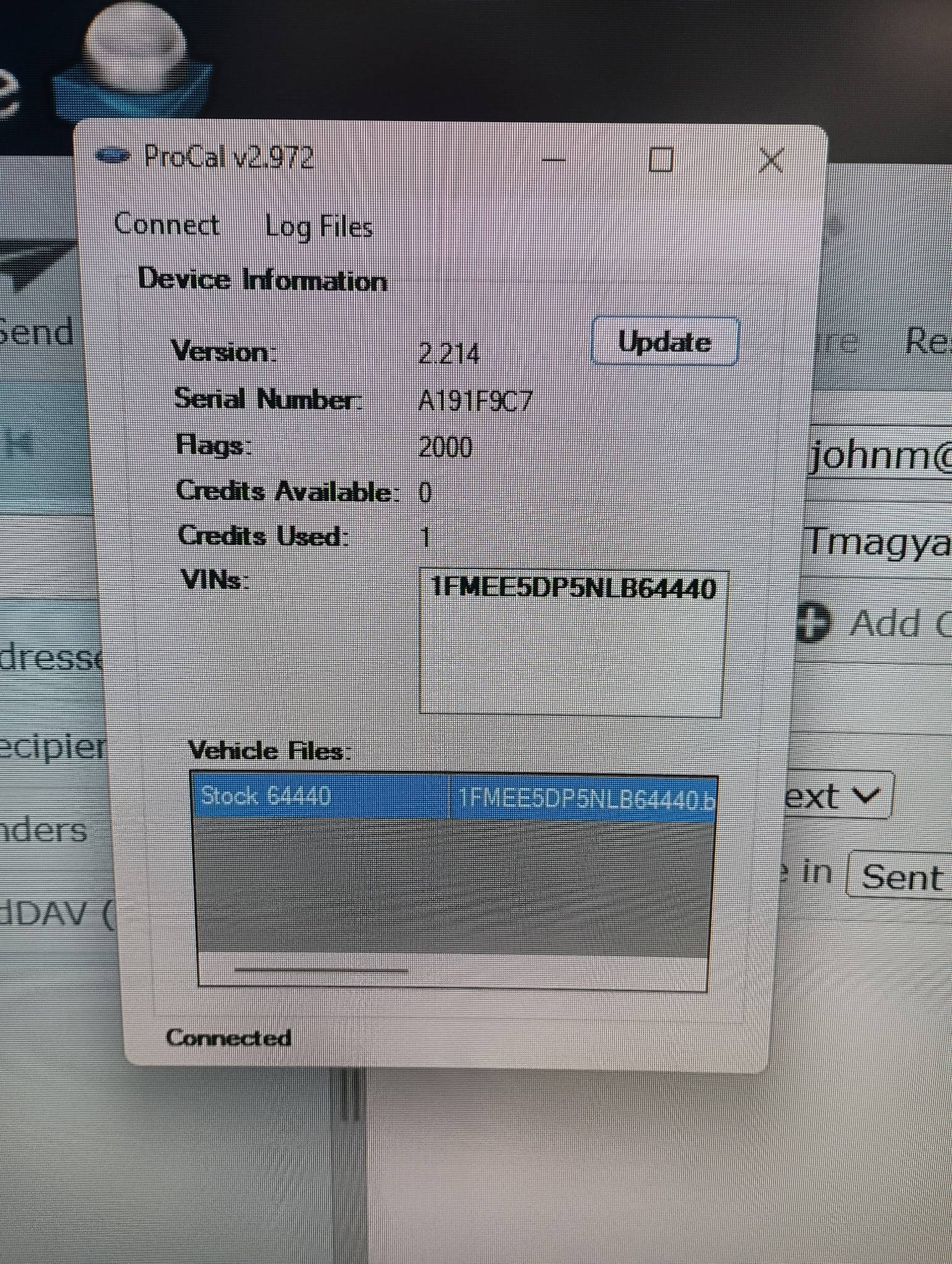 Ford Bronco Issues with the steering rack ProCal recalibration software 9122468456357535045
