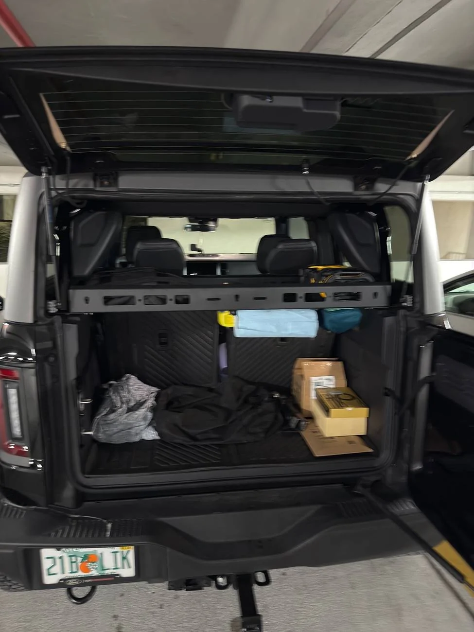 Ford Bronco Interior storage options for 2 door IMG_1469