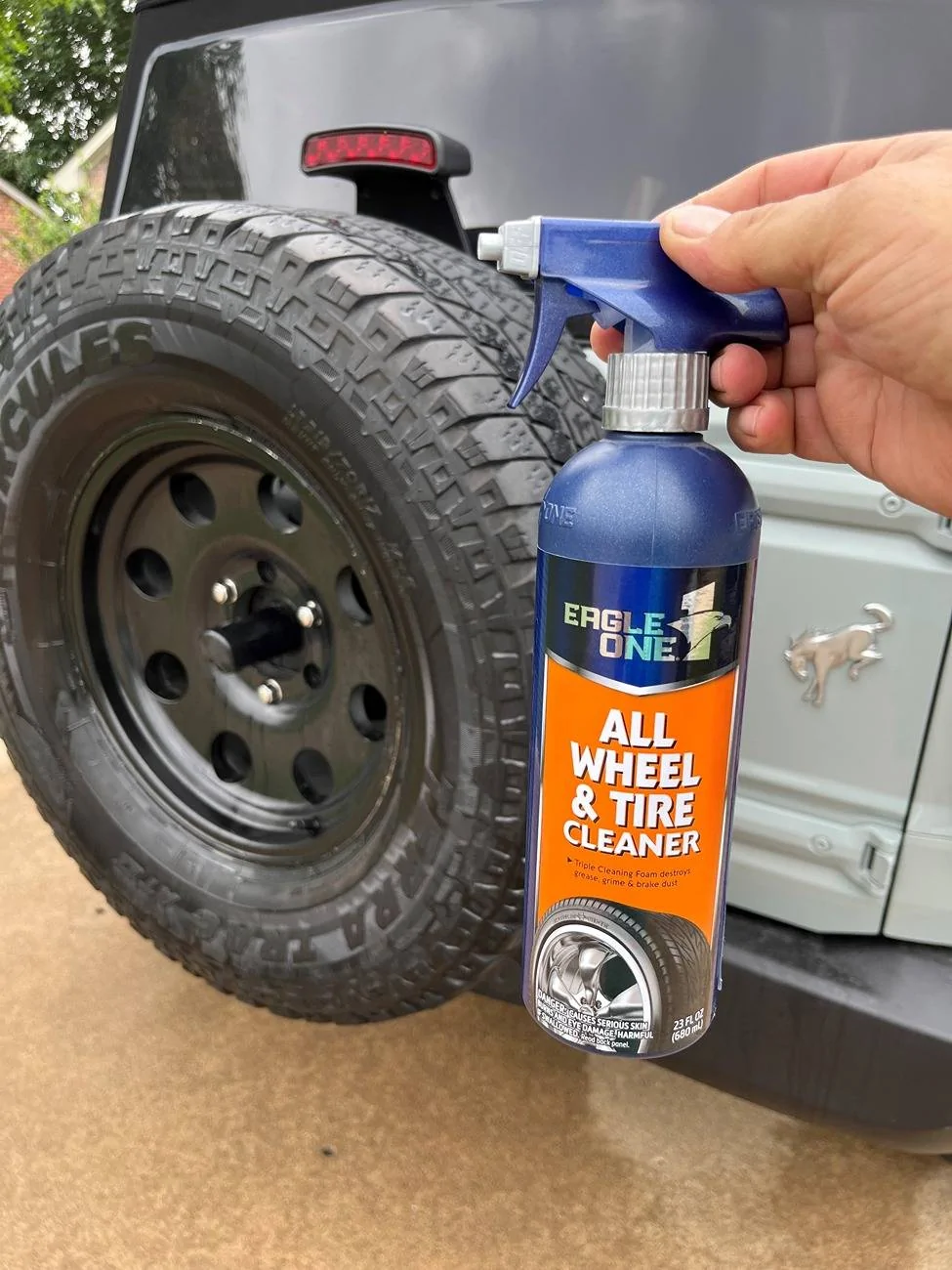 Ford Bronco Bead sealer stain help!!! tire 2