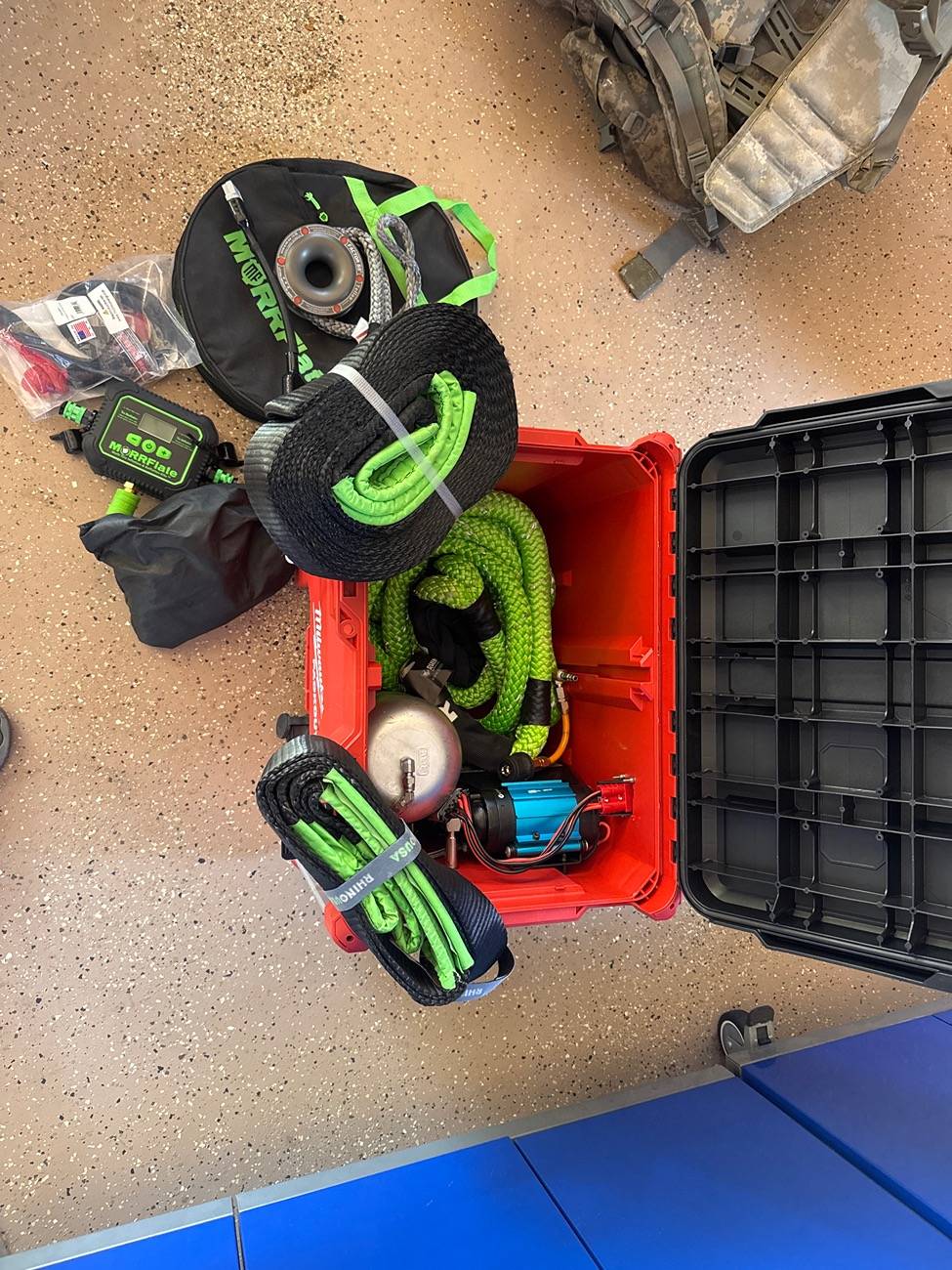 Ford Bronco Portable ARB Air Compressor solution in Milwaukee Packout image
