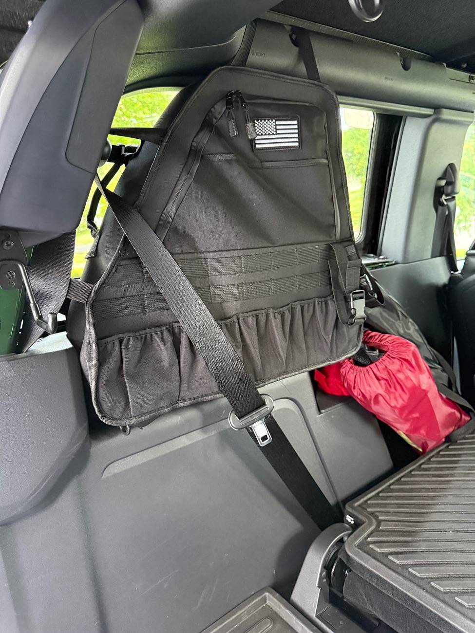 Ford Bronco Interior storage options for 2 door IMG_4236