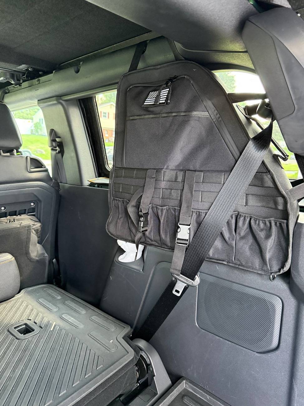 Ford Bronco Interior storage options for 2 door IMG_4237