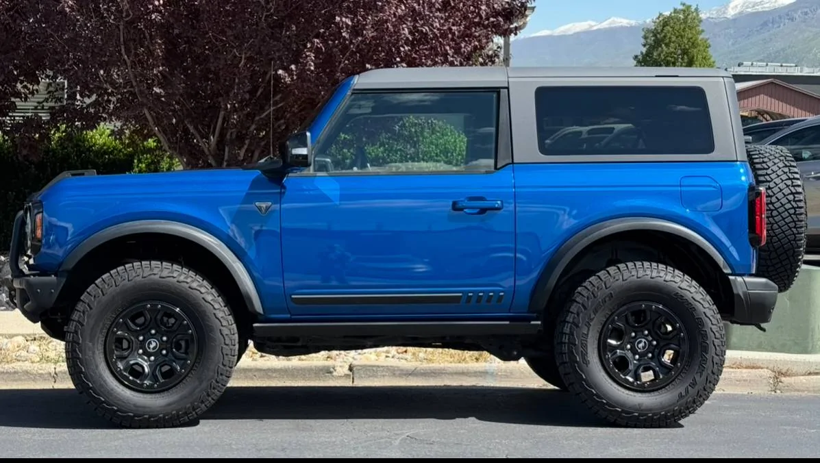 Ford Bronco leveling kit IMG_4316