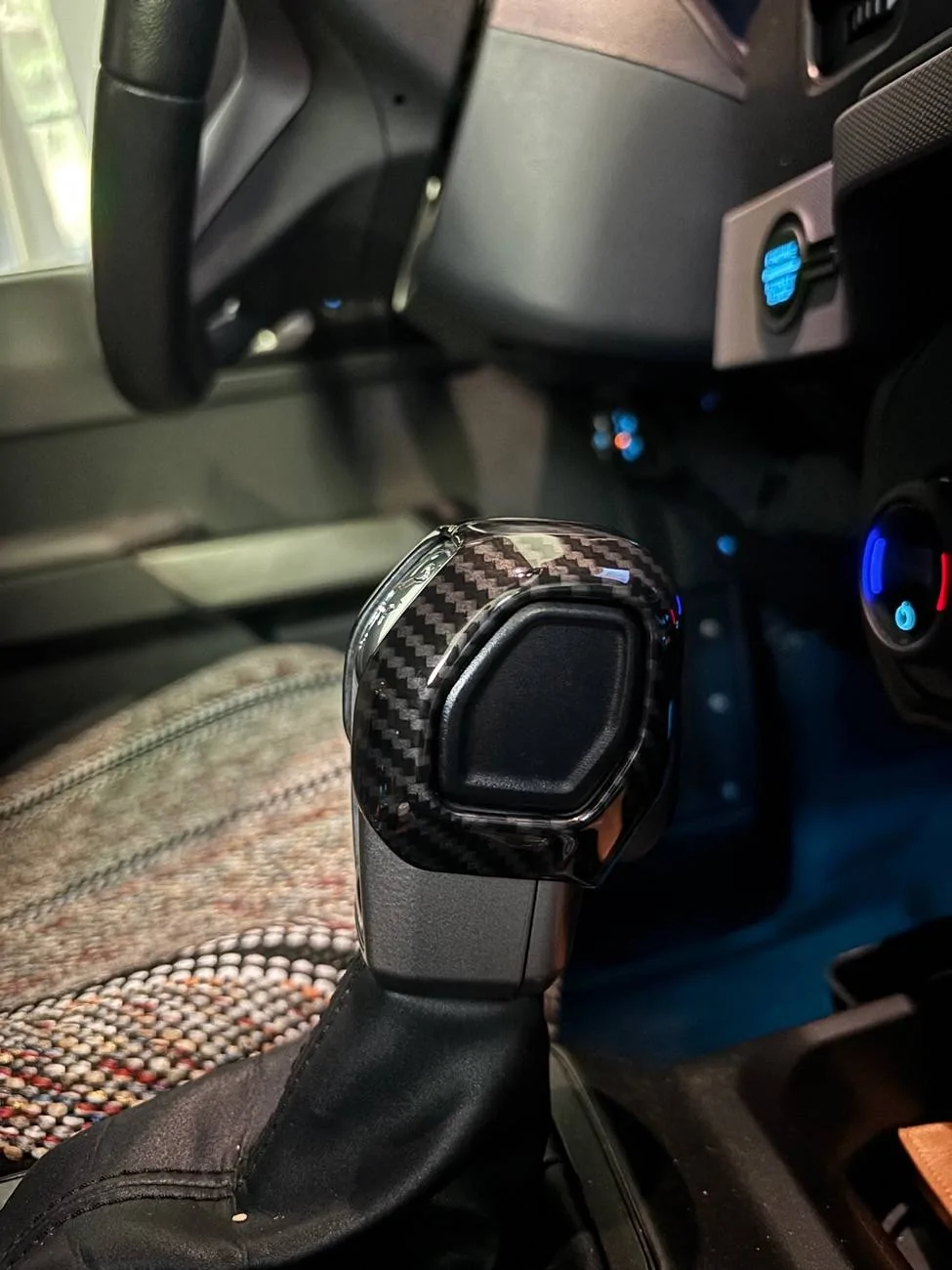 Ford Bronco Gear shift knob cover IMG_0605