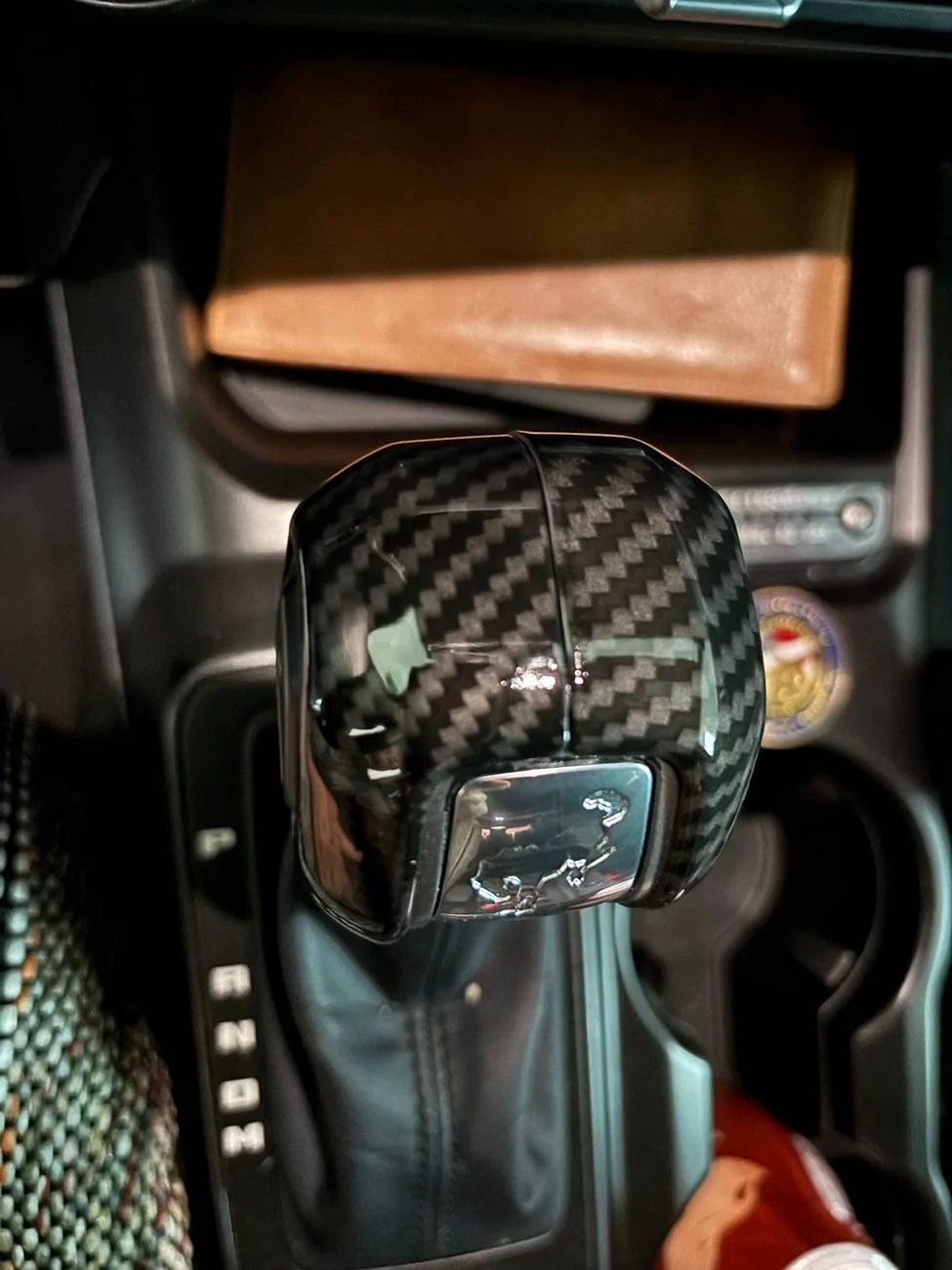 Ford Bronco Gear shift knob cover IMG_0604