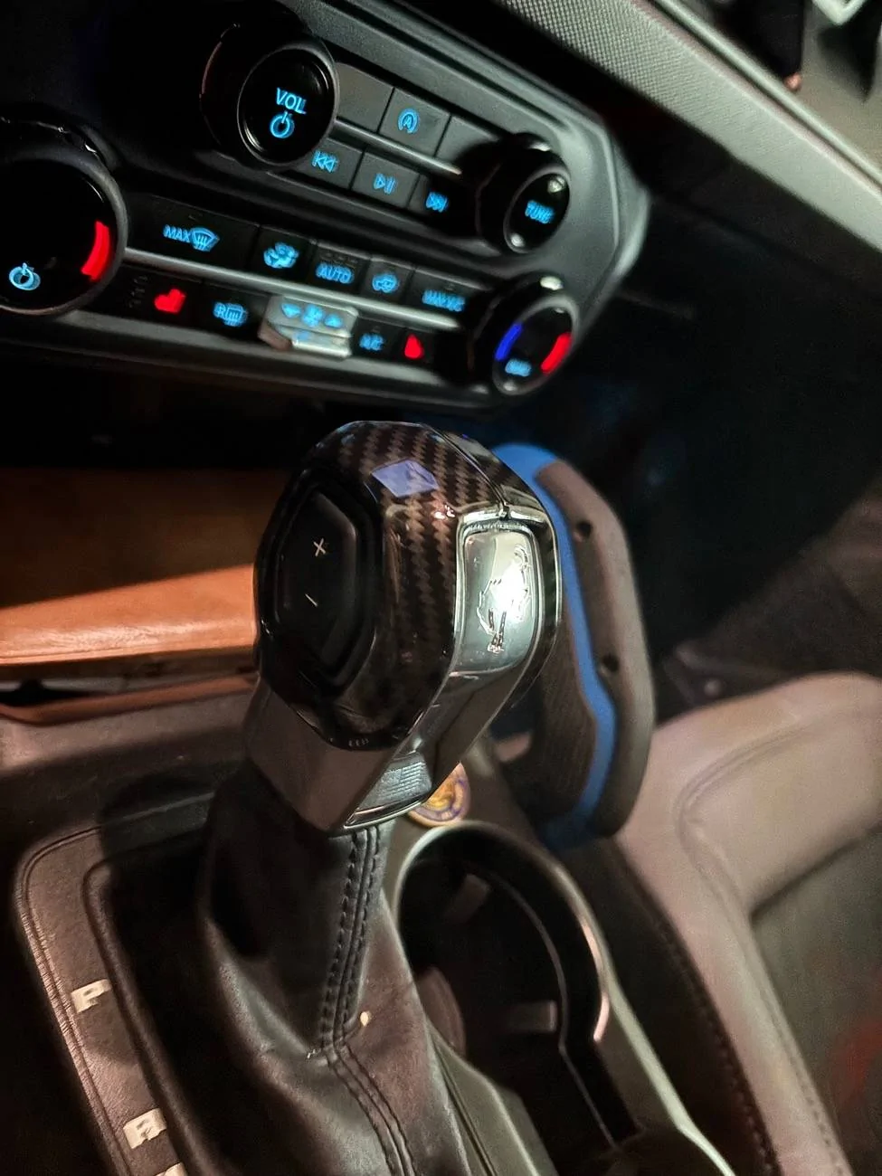 Ford Bronco Gear shift knob cover IMG_0597