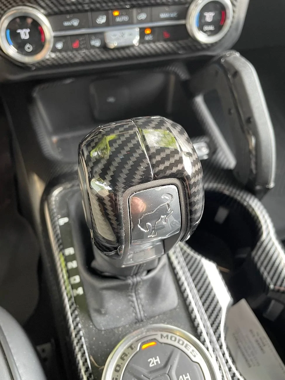 Ford Bronco Gear shift knob cover IMG_2030