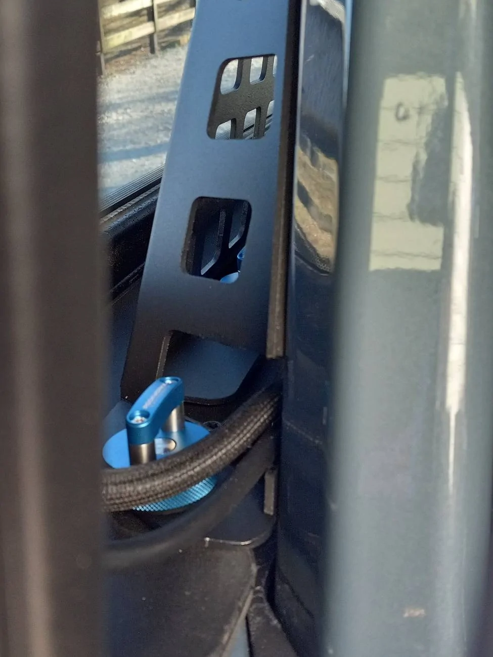 Ford Bronco Plasti Dipped my Roll Bar 20240218_152922