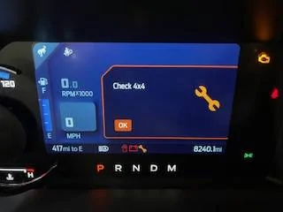 Ford Bronco Pulsar XT concerns '23 2.7l dash1