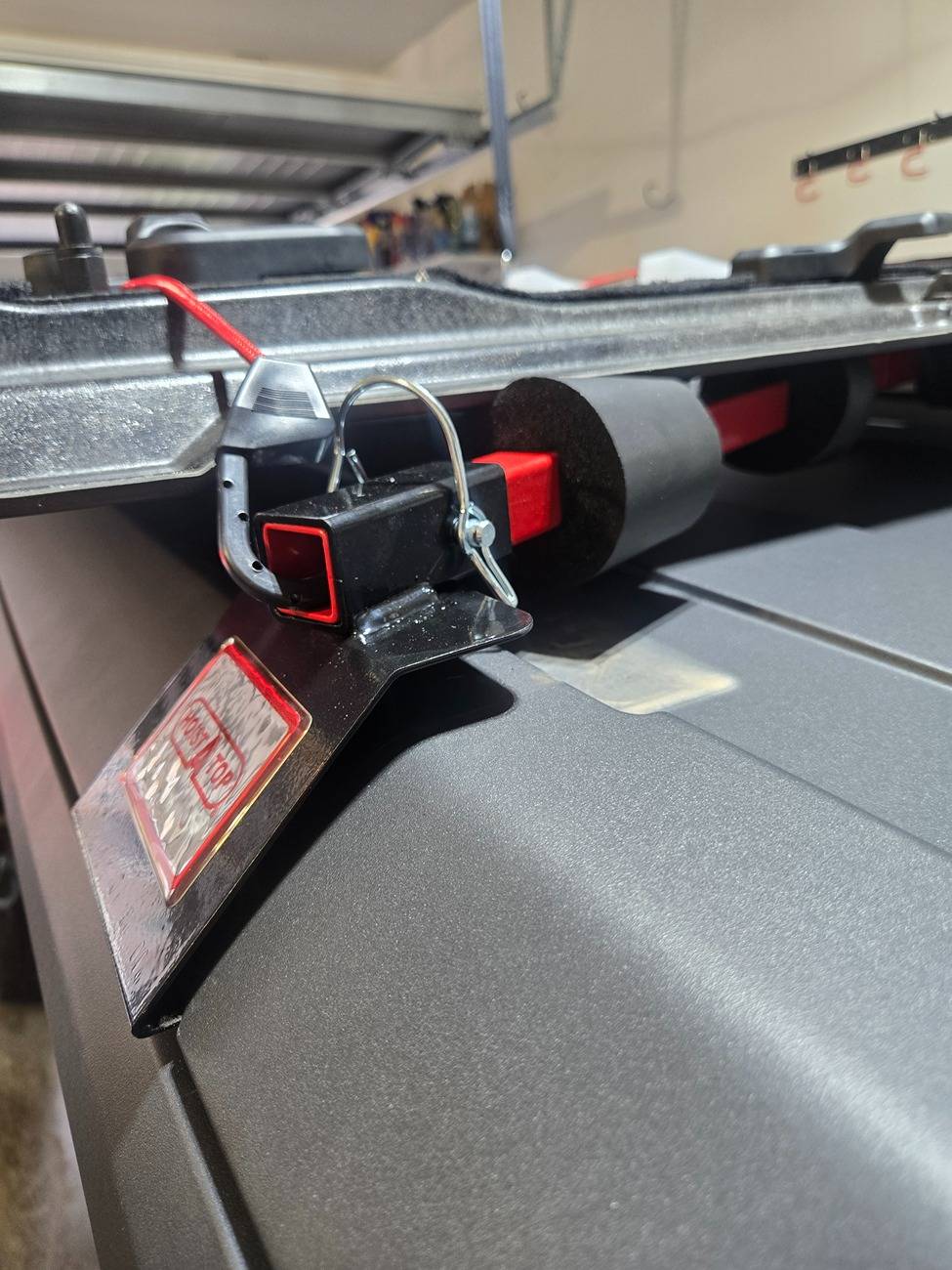 Ford Bronco Hoist a Top for 2 Door Installed 20250630_081901