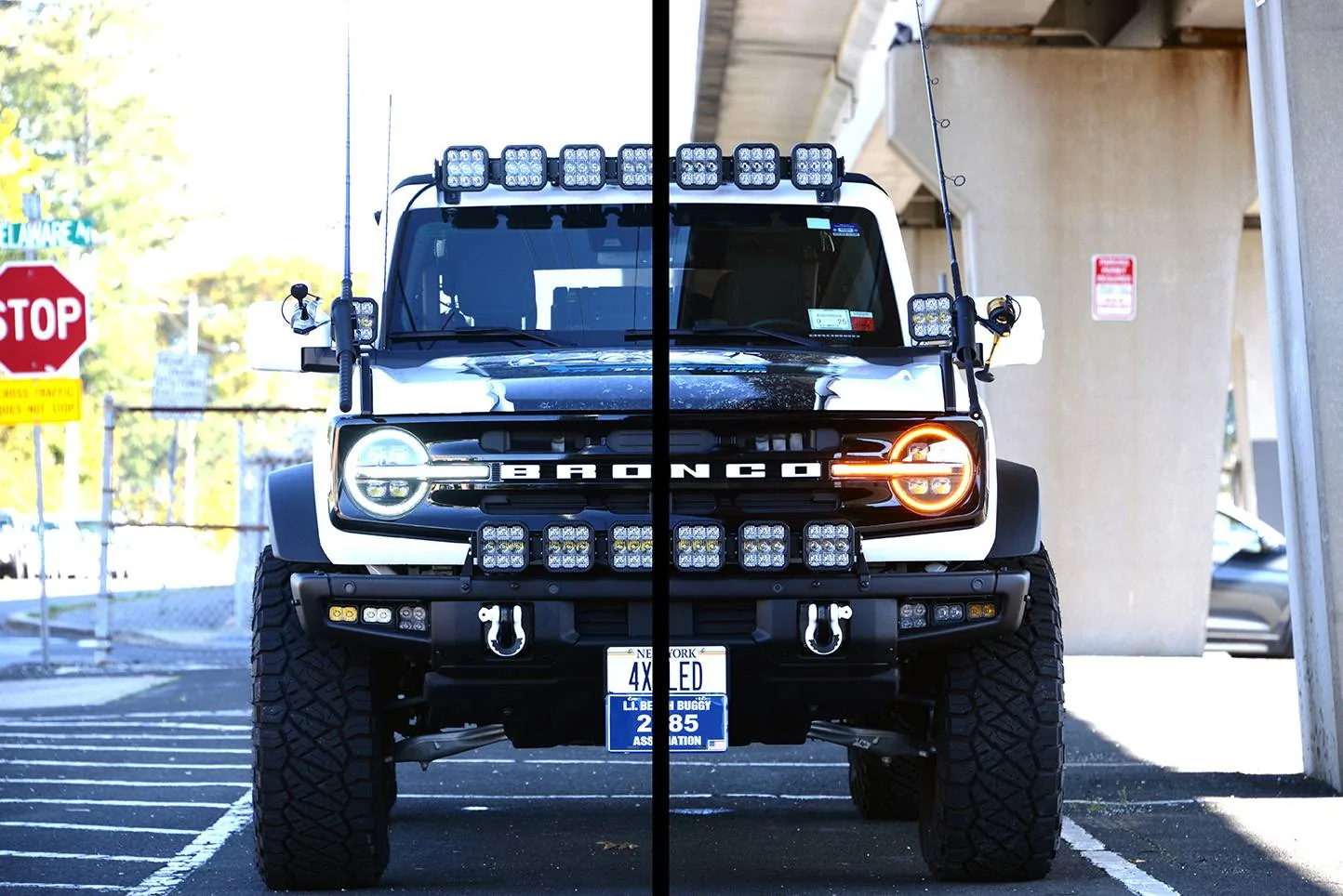 Ford Bronco Head lights vs tail lights? Side by Side (small)