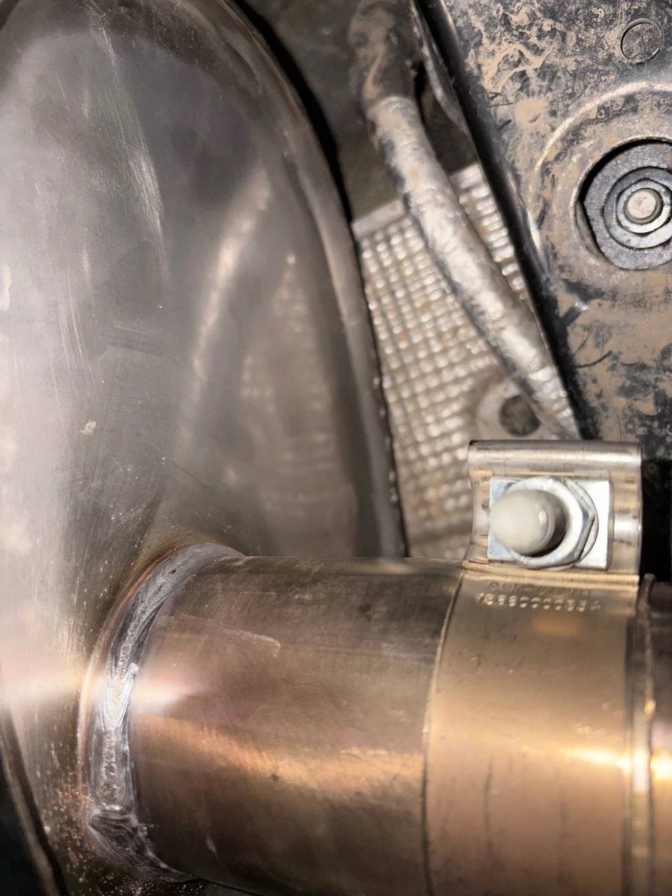 Ford Bronco 2 door Borla Exhaust 2.7 Cat Back Install Question IMG_2639