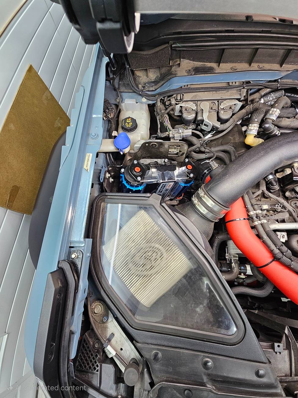 Ford Bronco ARB twin compressor installed with Grimm speed bracket 20250630_172020(1)
