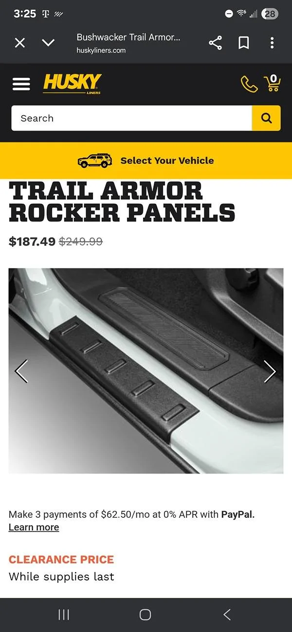 Rock Panel Sill Plate Guards – Trail Armor For Ford Bronco 4-Door 2021-2026