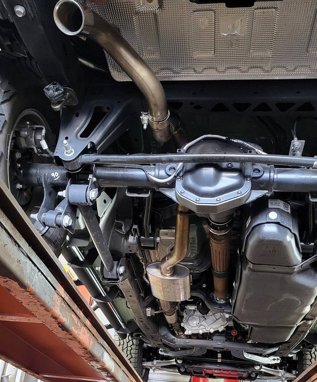 Ford Bronco 2 door Borla Exhaust 2.7 Cat Back Install Question Borla Pro XS on bronco
