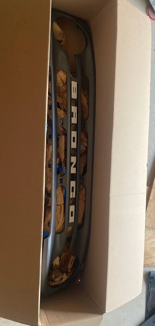 Ford Bronco Big Bend OEM Grille - $150 IMG_2251