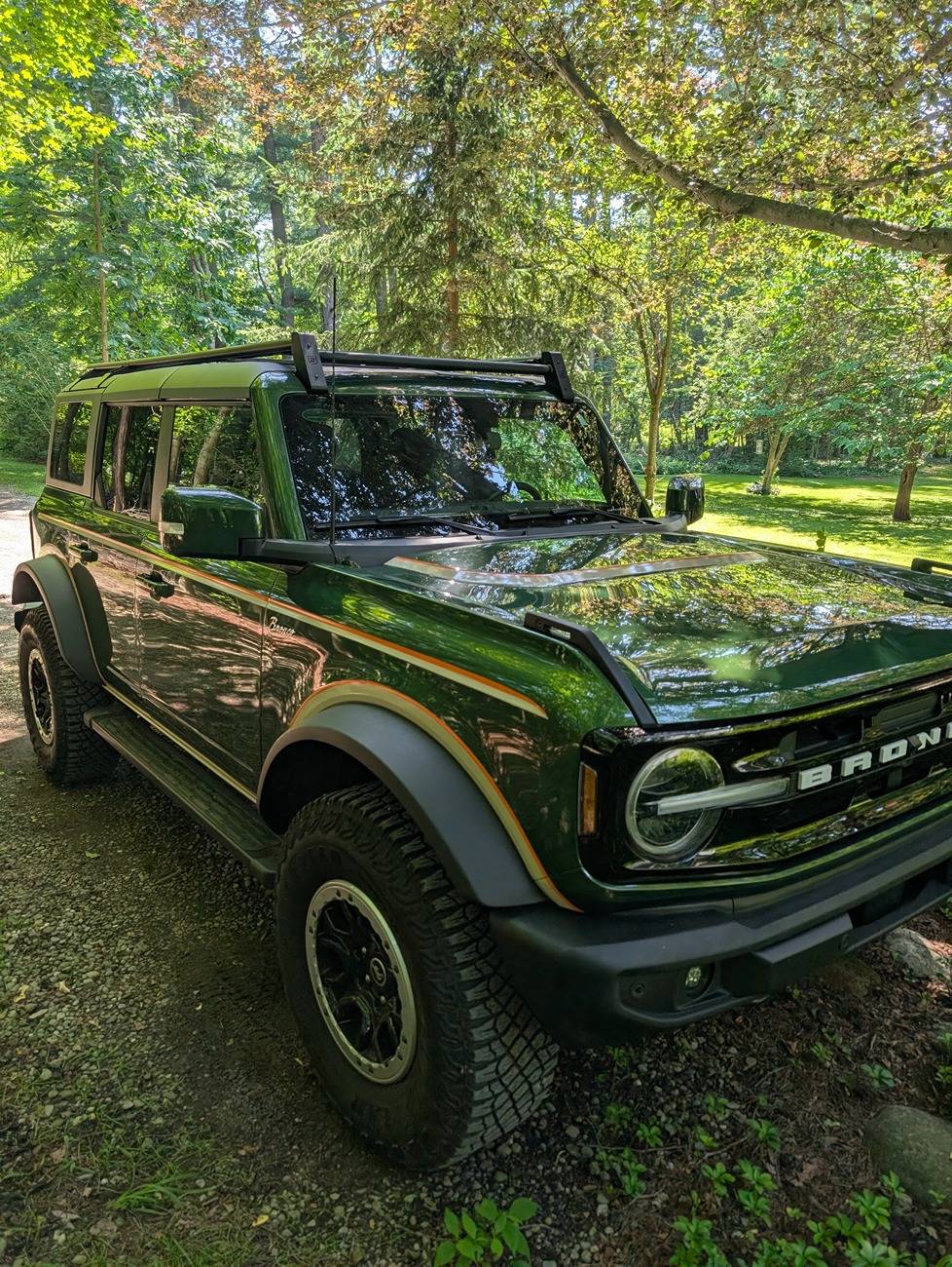 Ford Bronco ZROADZ Roof Rack- 4 door Outer Banks 12833