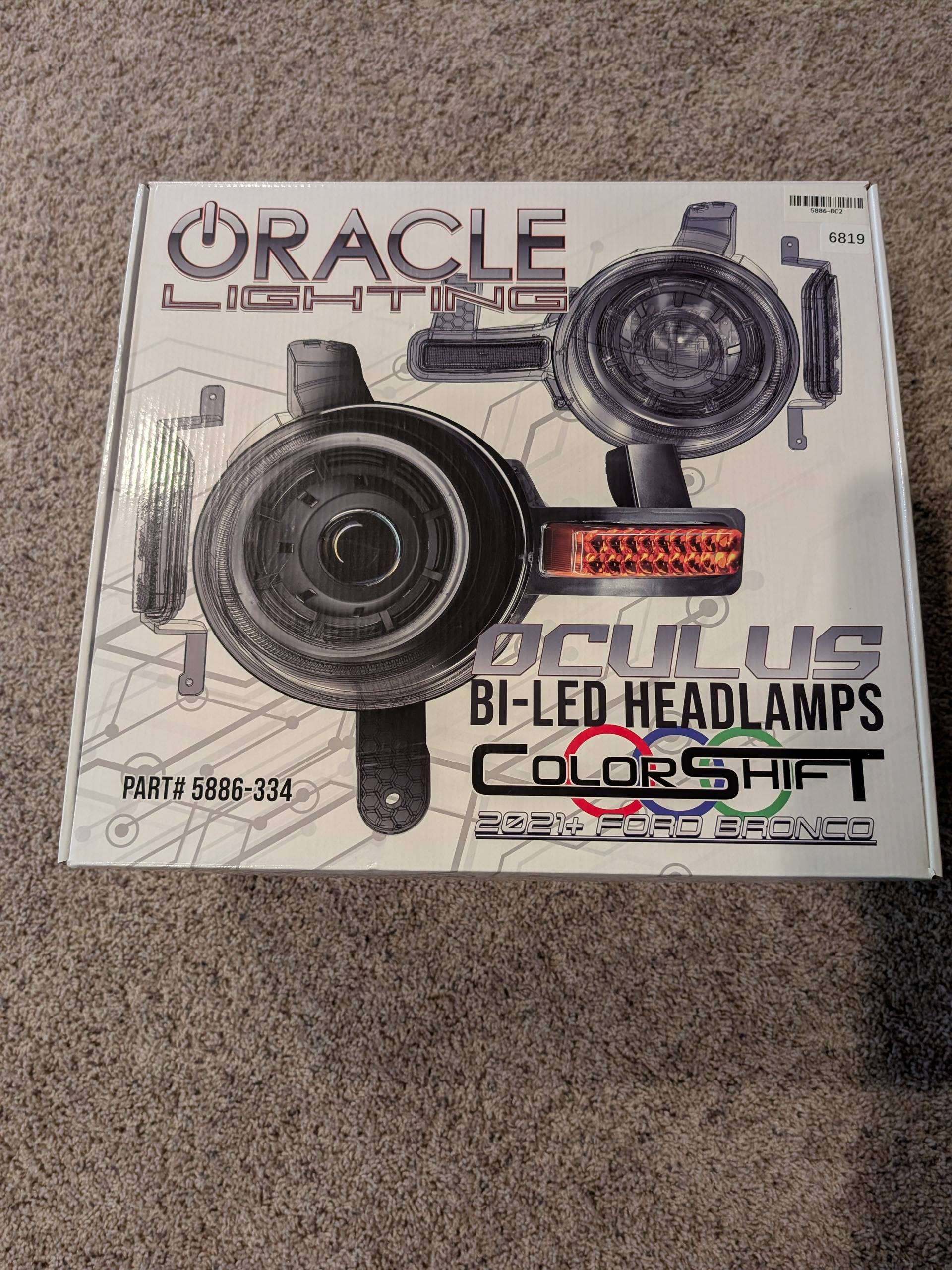 Ford Bronco Please Help - Missing BC2 Controller in Oculus Headlight Kit OracleBox1