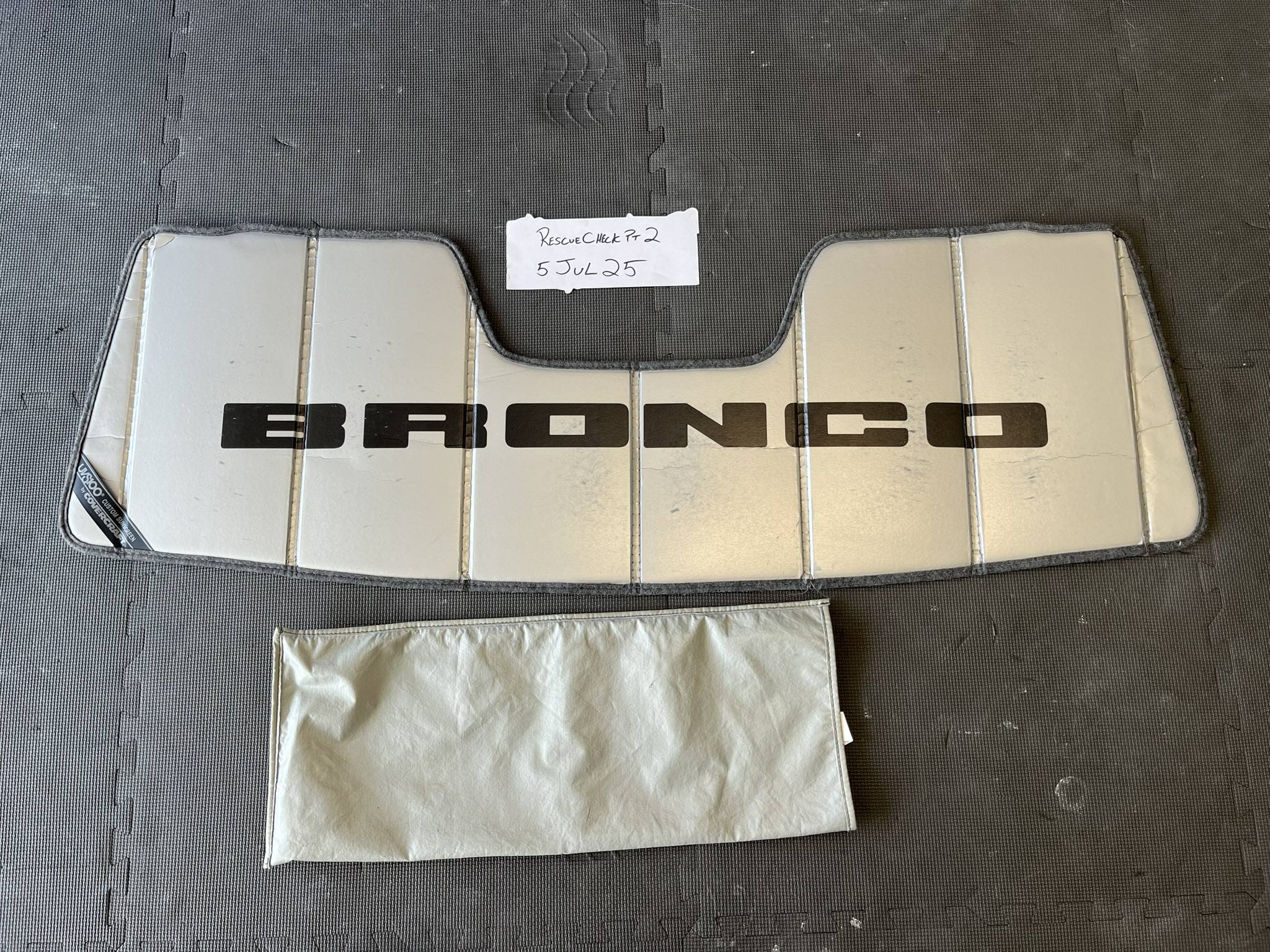 Ford Bronco Covercraft Bronco Sun Shade IMG_7322.JPEG