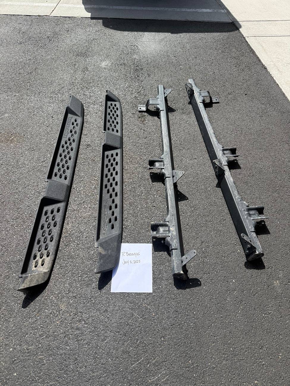 Ford Bronco Raptor Running Boards IMG_1581