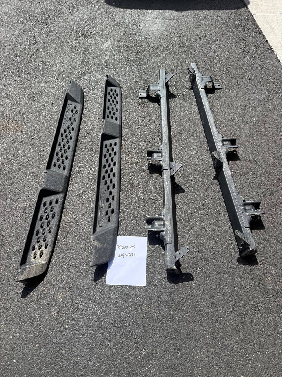 Ford Bronco Raptor Running Boards IMG_1585