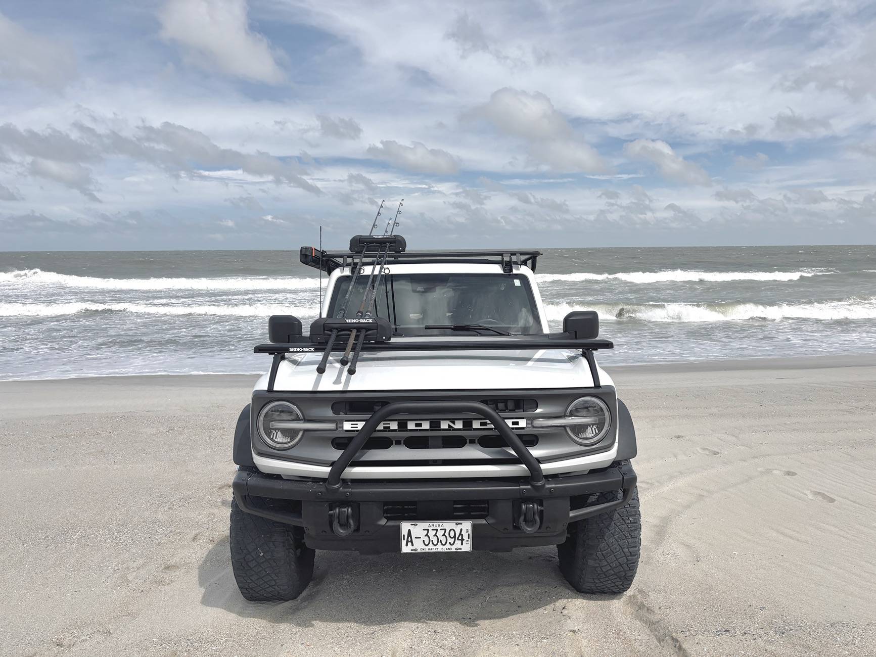 Ford Bronco Fishing Rod holder IMG_2784