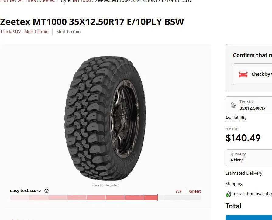 Ford Bronco 33" or 35" inch tire brands recommendations? 1751932942385-ho