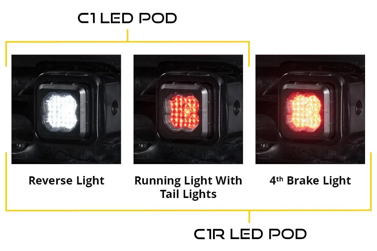 Ford Bronco NEW HitchMount LED Pod | 68% Brighter + 2.5" Adaptor 4rB9RrF