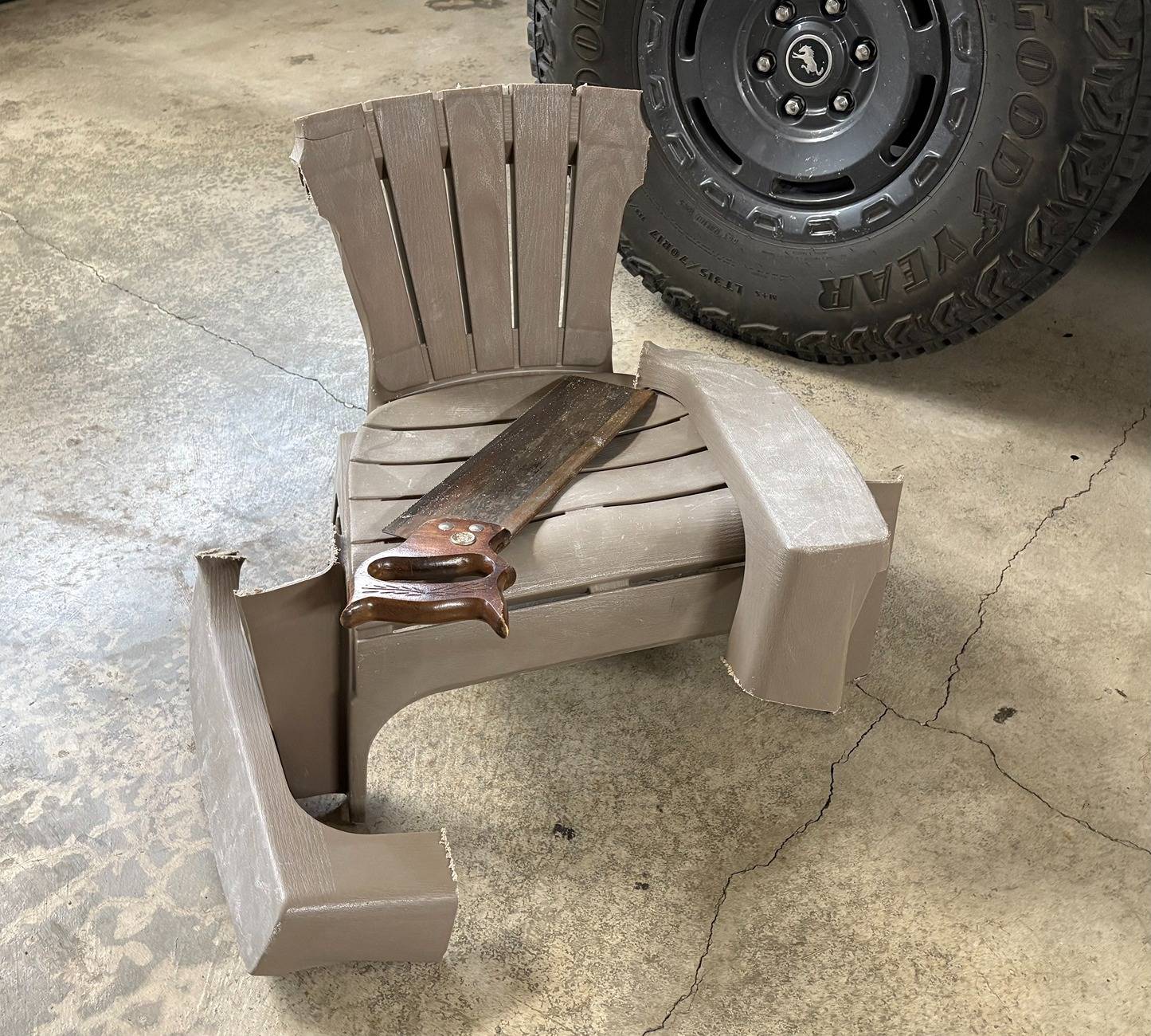 Ford Bronco What did you do TO / WITH your Bronco today? 👨🏻‍🔧🧰🚿🛠 udated camp chair