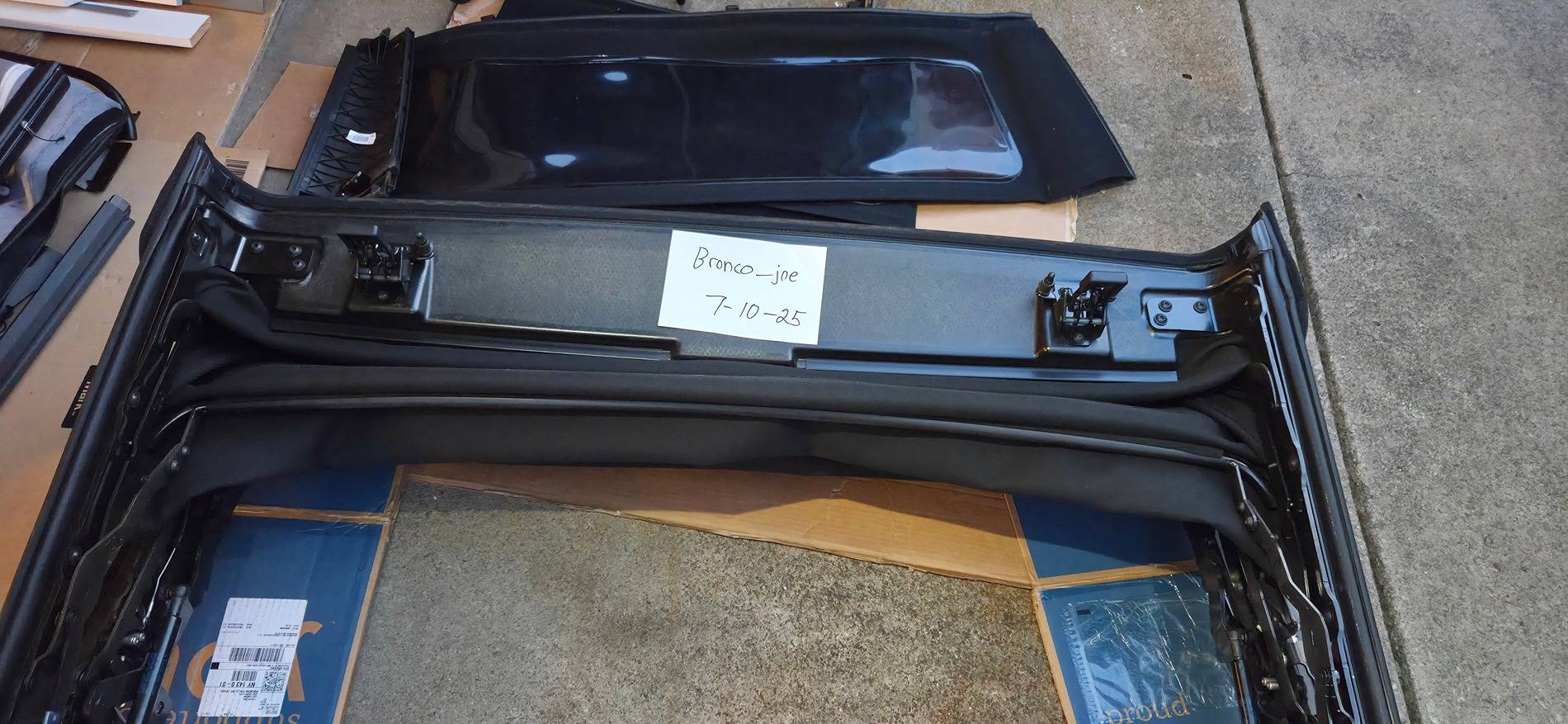 Ford Bronco Factory soft top 4 door $450 20250710_210135