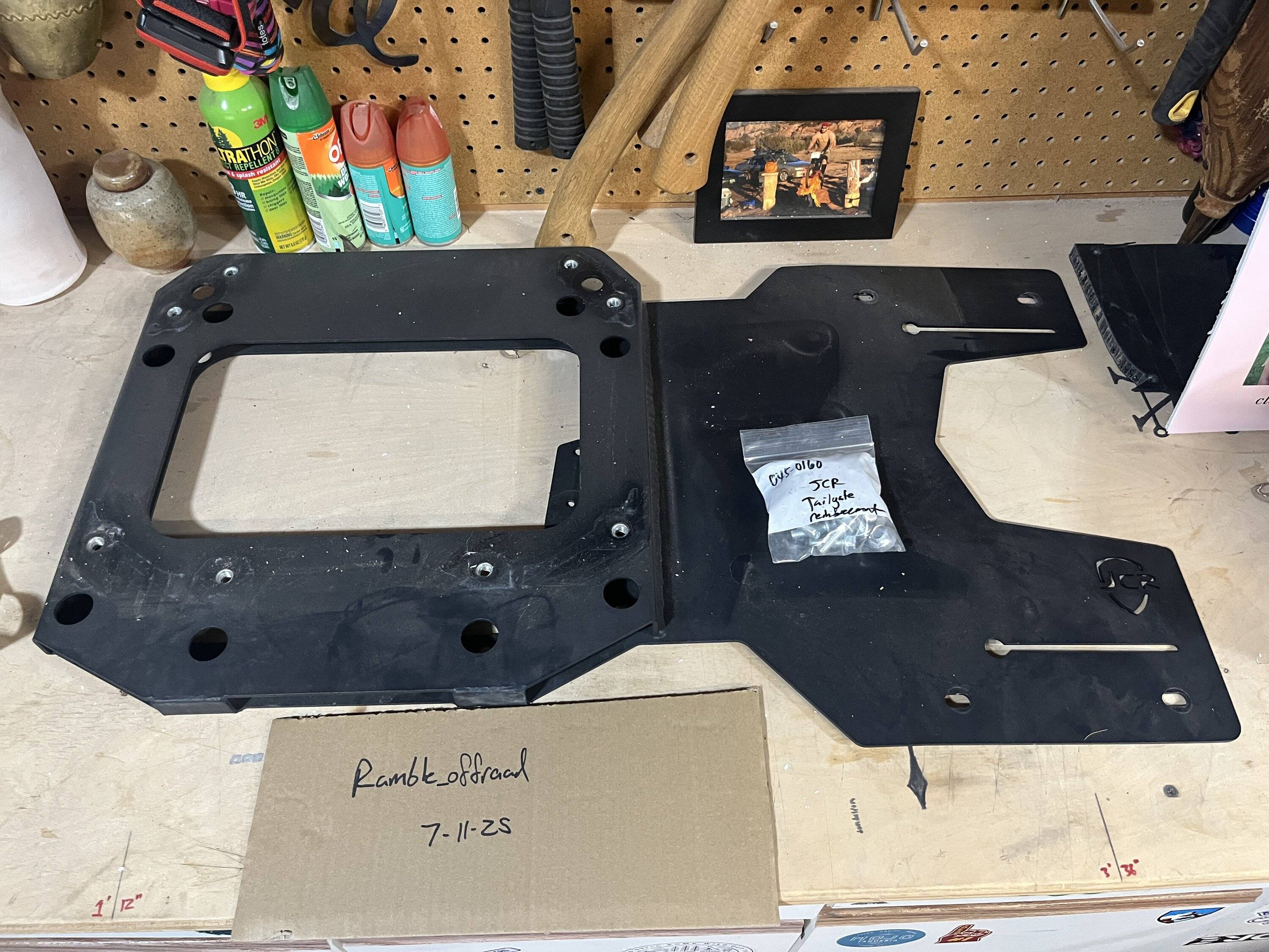 Ford Bronco JCR tailgate reinforcement $50 IMG_4365