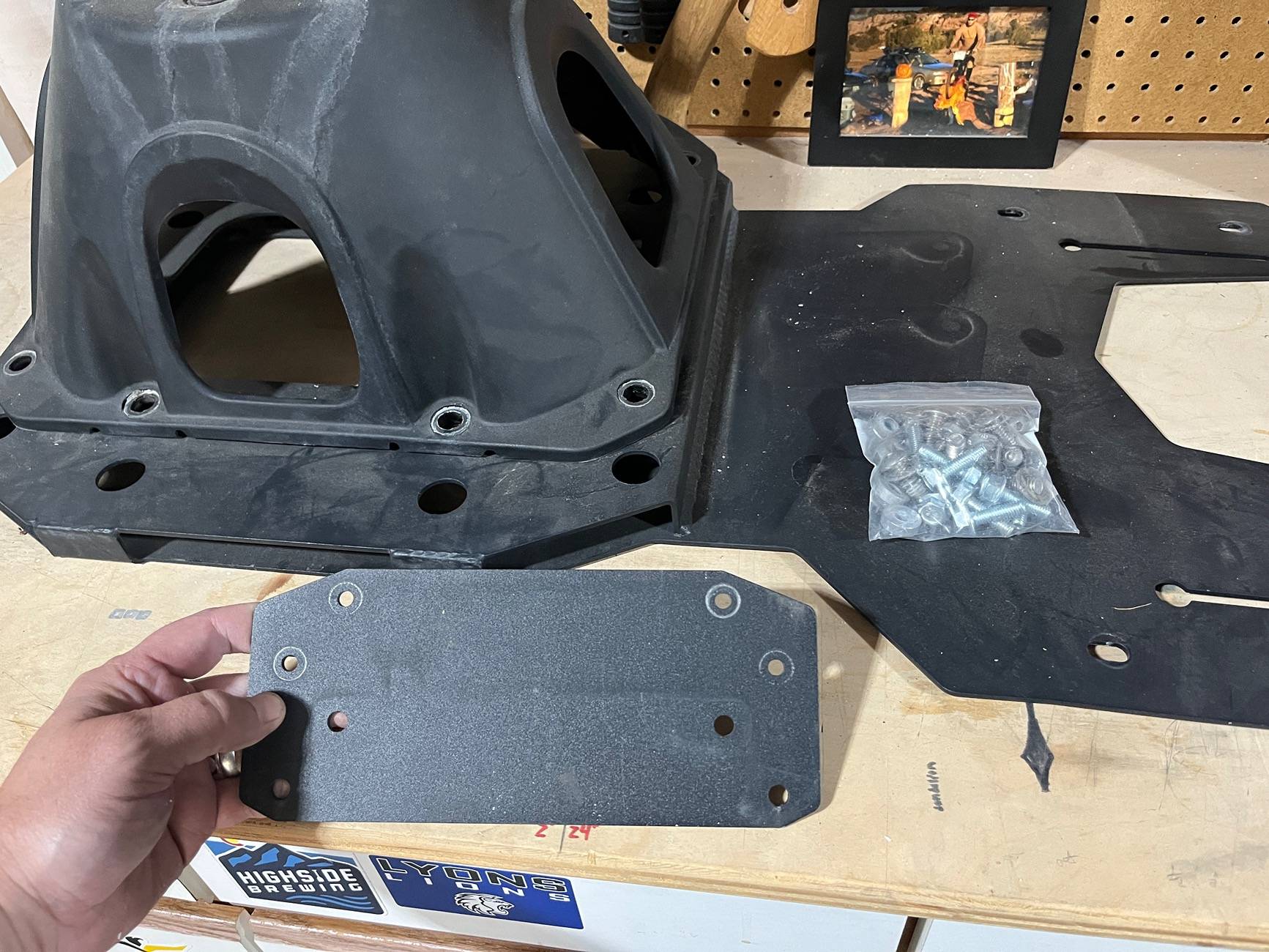 Ford Bronco JCR tailgate reinforcement $50 IMG_4374