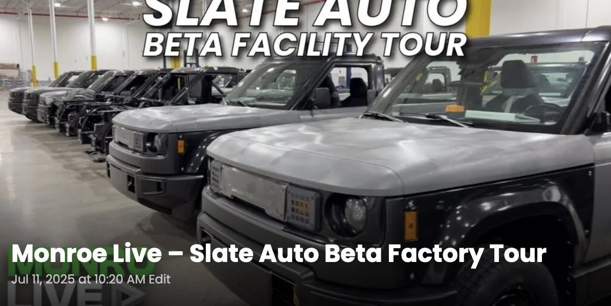 Ford Bronco SLATE Truck Debuts as Modular SUV & Pickup sandy munro slate truck revi