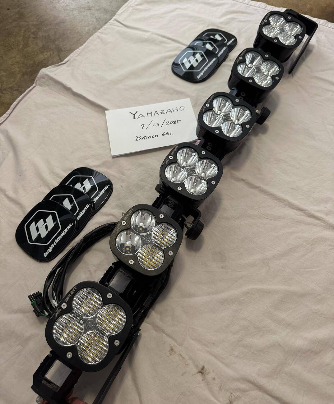Ford Bronco Baja Designs XL Modular Bumper Light Kit tempImageedLqpN