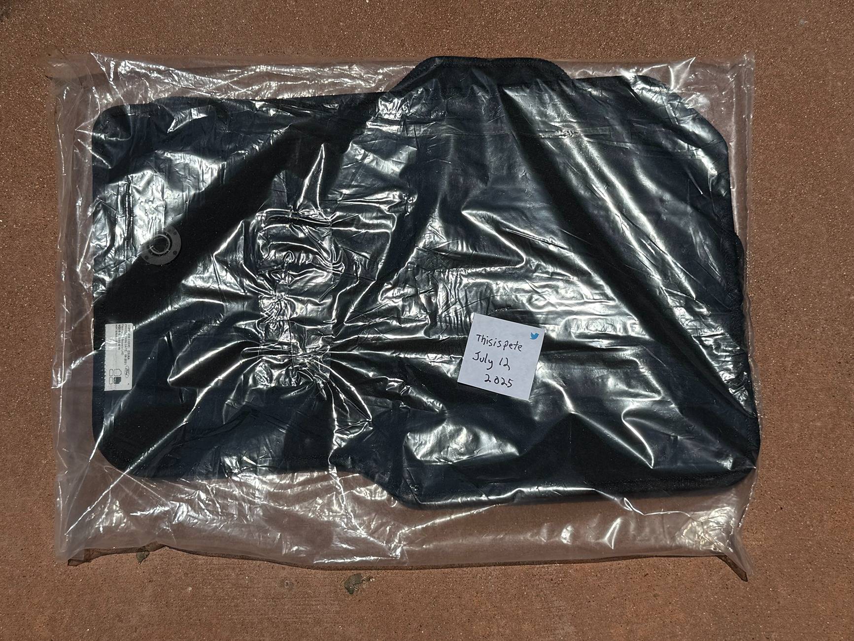 Ford Bronco Front Carpet Floor Mats IMG_2227