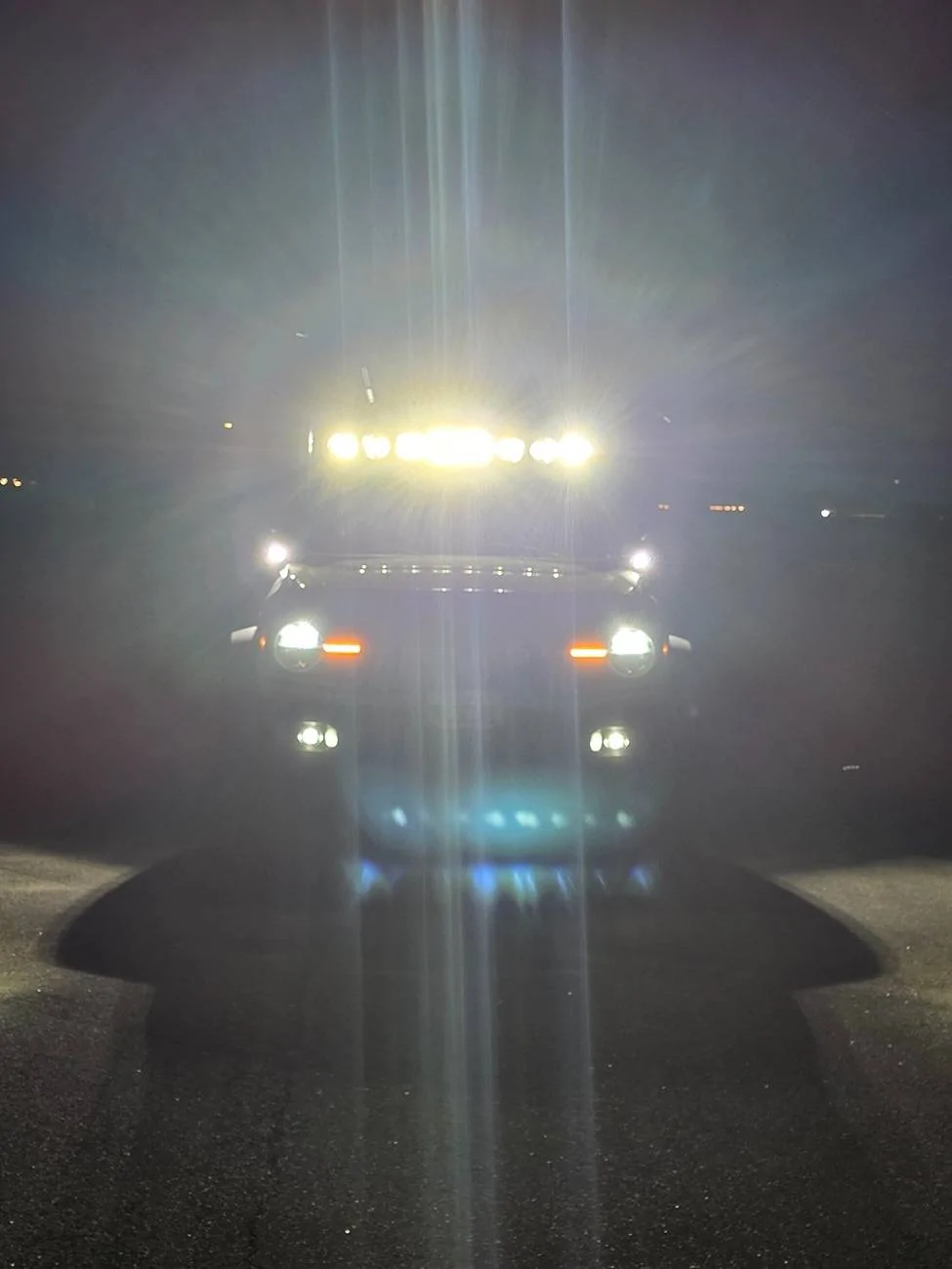 Ford Bronco Busy weekend for lighting/wiring. 20250713_210844